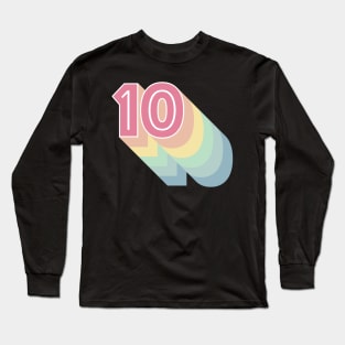 10 Long Sleeve T-Shirt